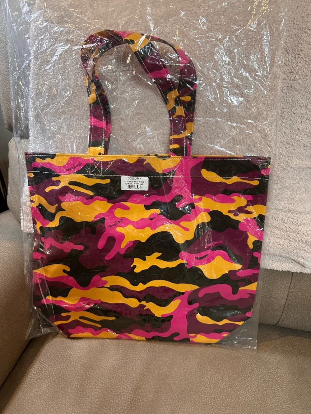 Consuela Grab n Go Tote- Camo Golden *RARE*